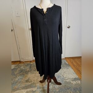 Classic Black Long Sleeve Dress